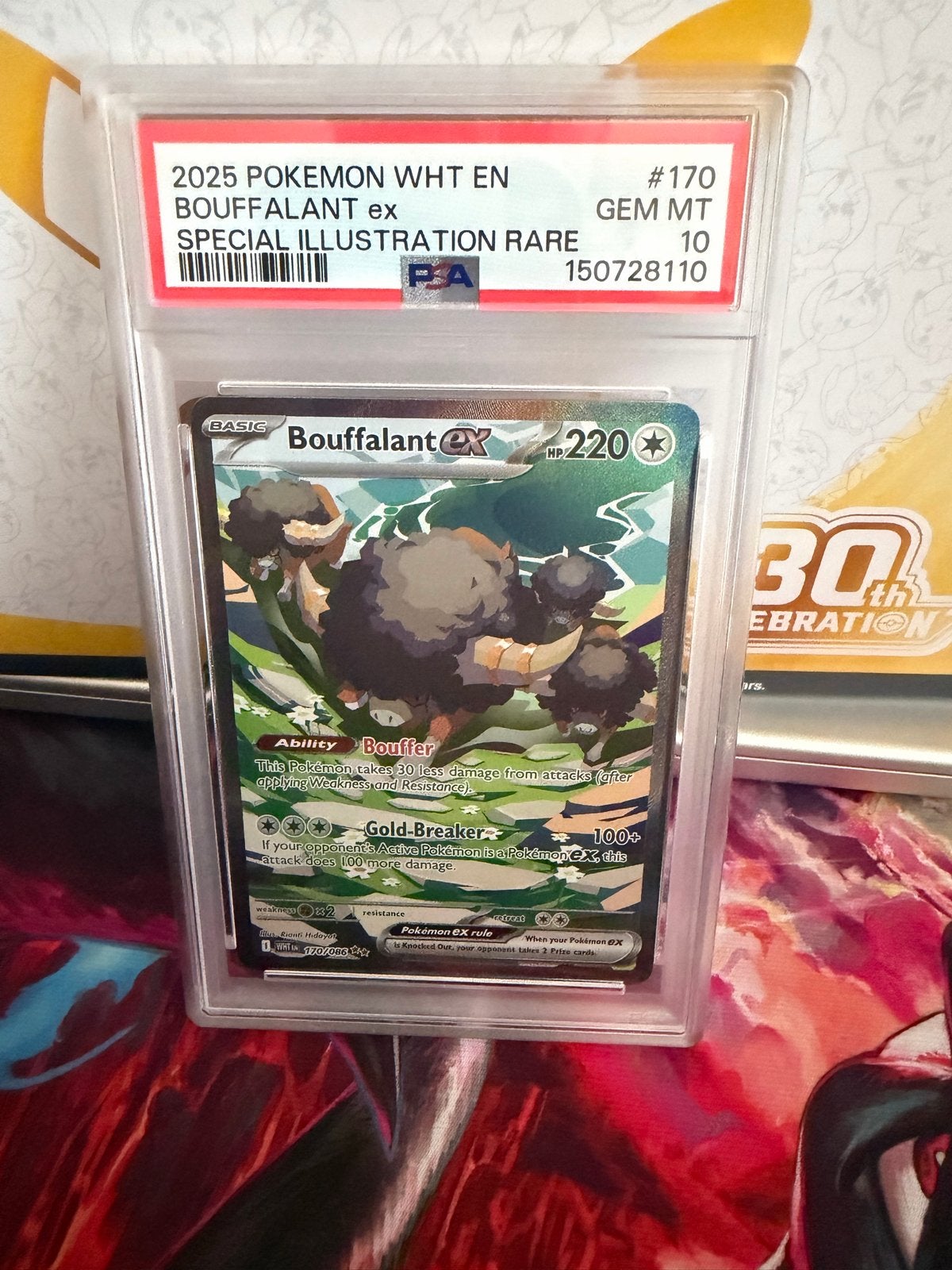 Bouffalant ex Special Illustration Rare PSA 10 GEM MT, Ophalen, Nieuw, Losse kaart