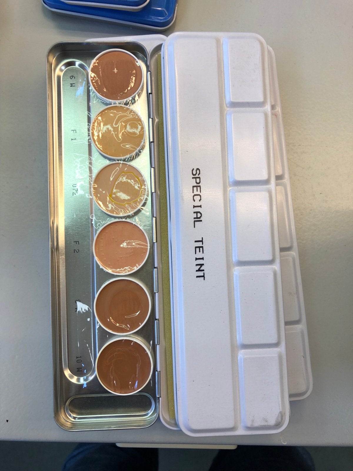 Kryolan Special Teint, Ophalen, Gebruikt, Overige kleuren, Gehele gezicht