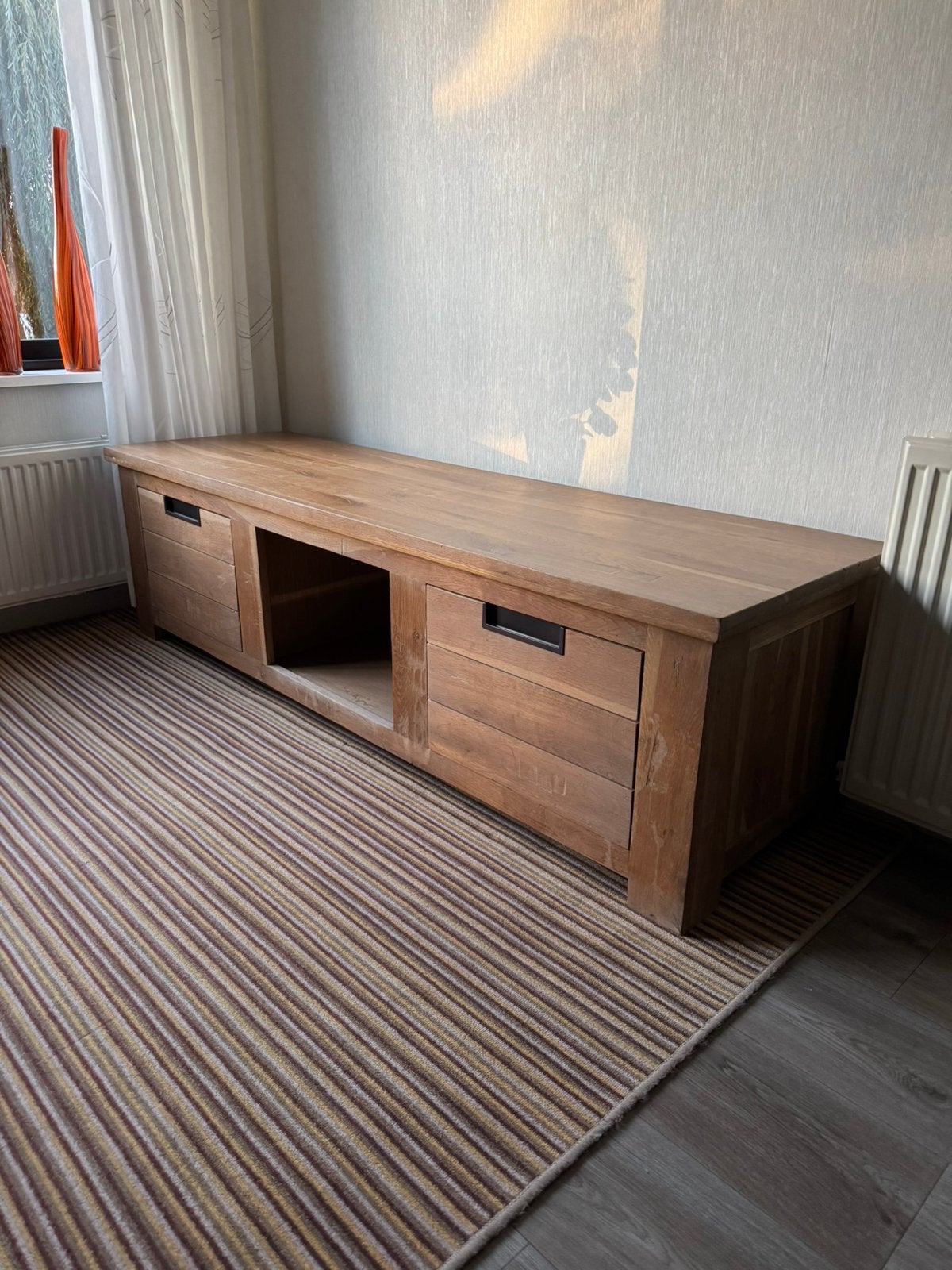 TV meubel, Ophalen, Gebruikt, 150 tot 200 cm, Minder dan 100 cm