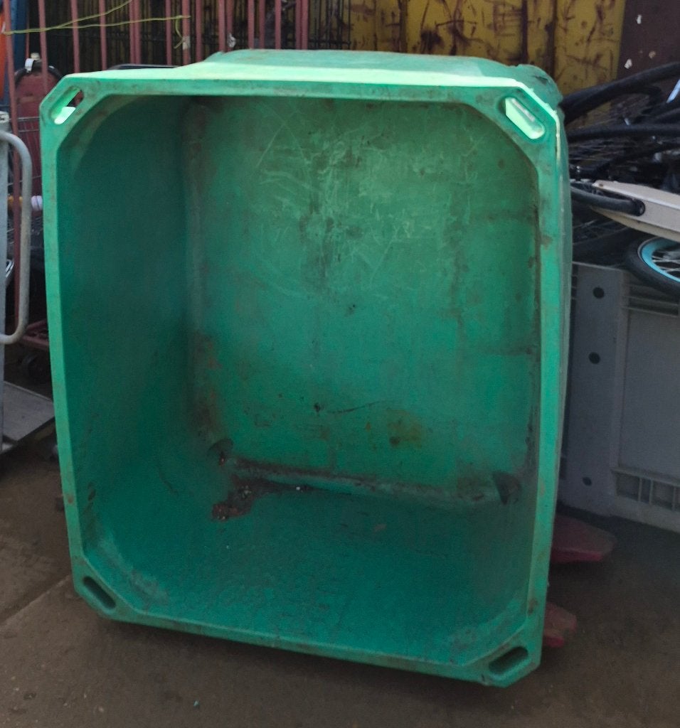 Opslagcontainer palletbox waterbak, Ophalen, Gebruikt, 100 cm of meer, 60 cm of meer