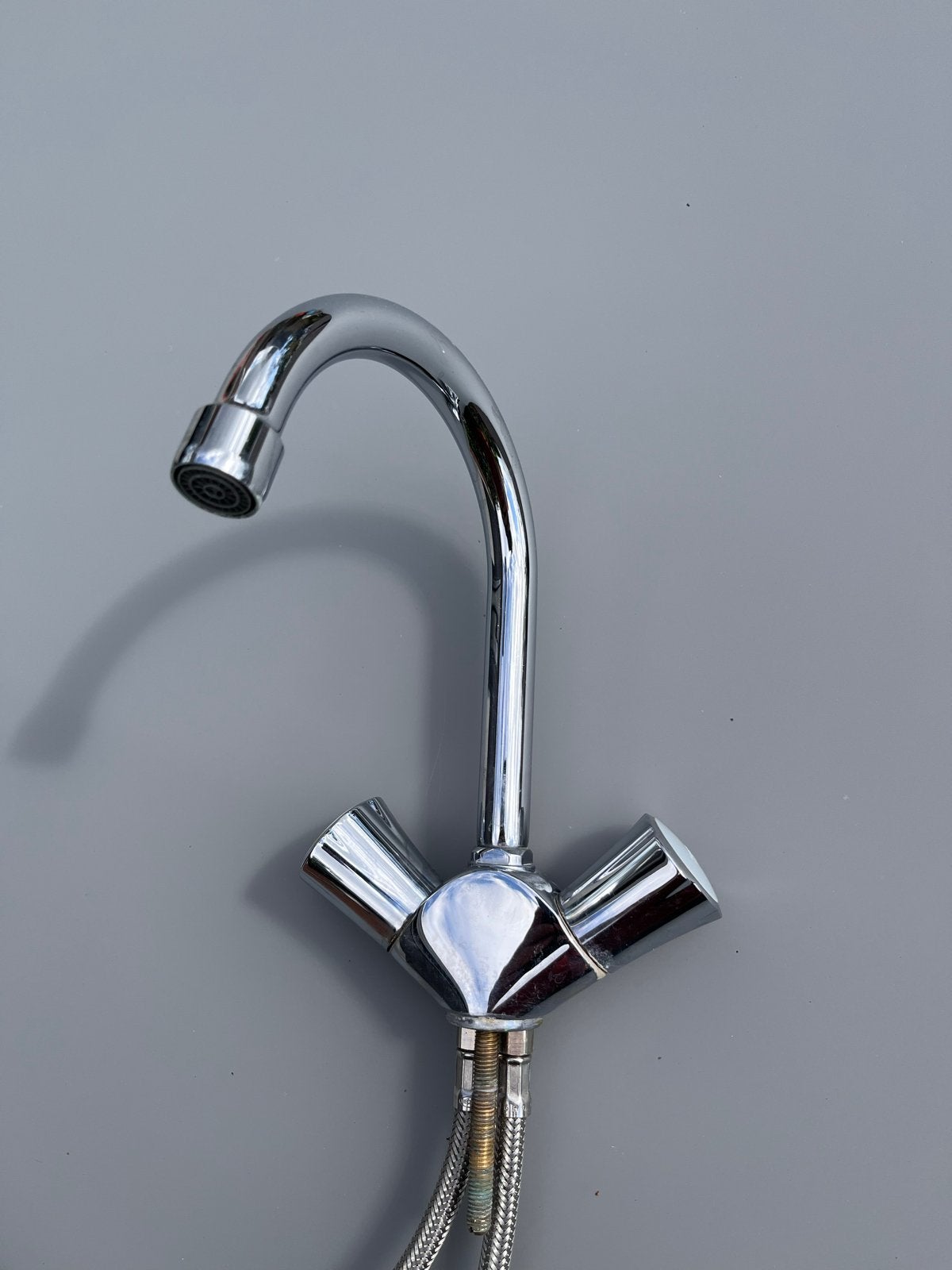Grohe wastafelkraan, Ophalen of Verzenden, Gebruikt, Chroom, Kraan