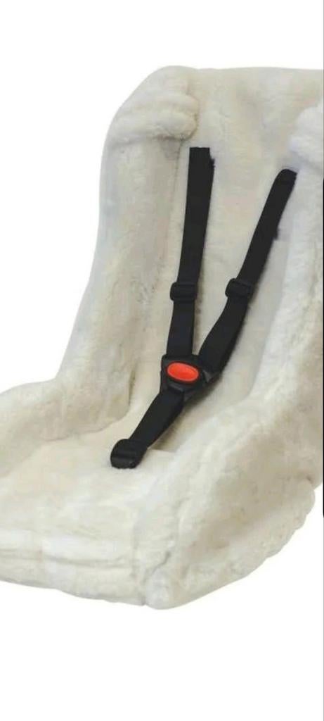 Comfortabele Kinderzitje voor Fietskar/Bolderkar (WIT), Ophalen of Verzenden, 1 kind