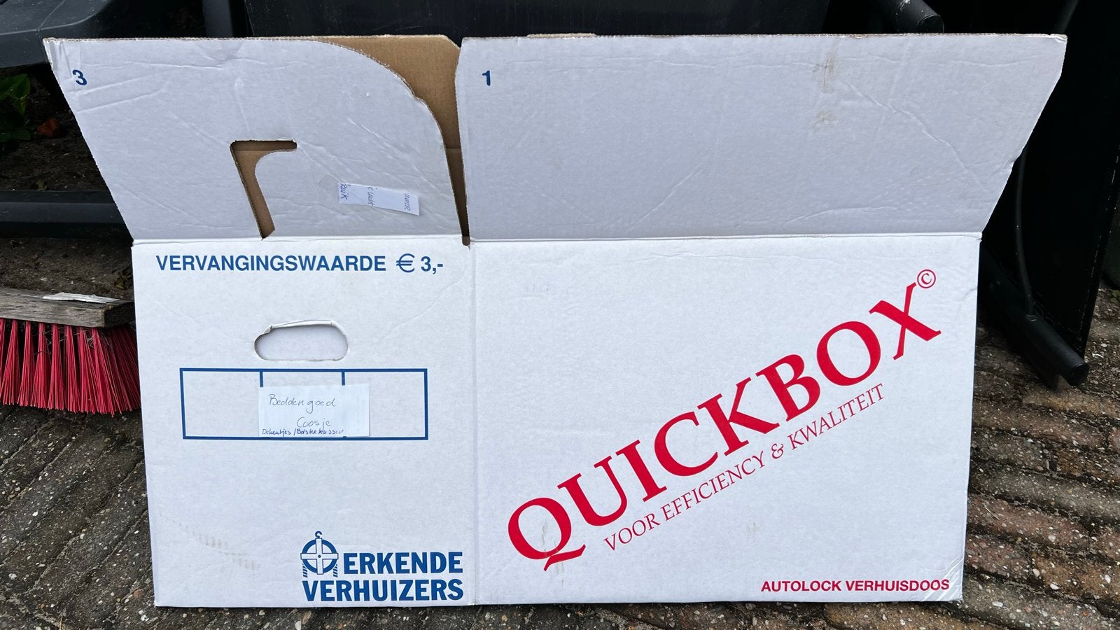 10 x professionele verhuisdoos - Erkende Verhuizers, Ophalen, 40 tot 60 cm, 50 tot 75 cm, 35 tot 50 cm
