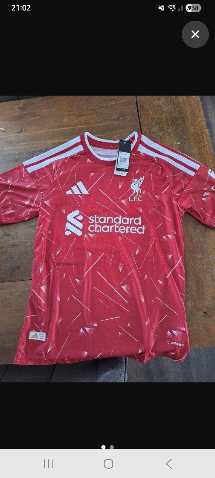 Voetbal shirt Liverpool maat M, Ophalen of Verzenden, Zo goed als nieuw, Shirt