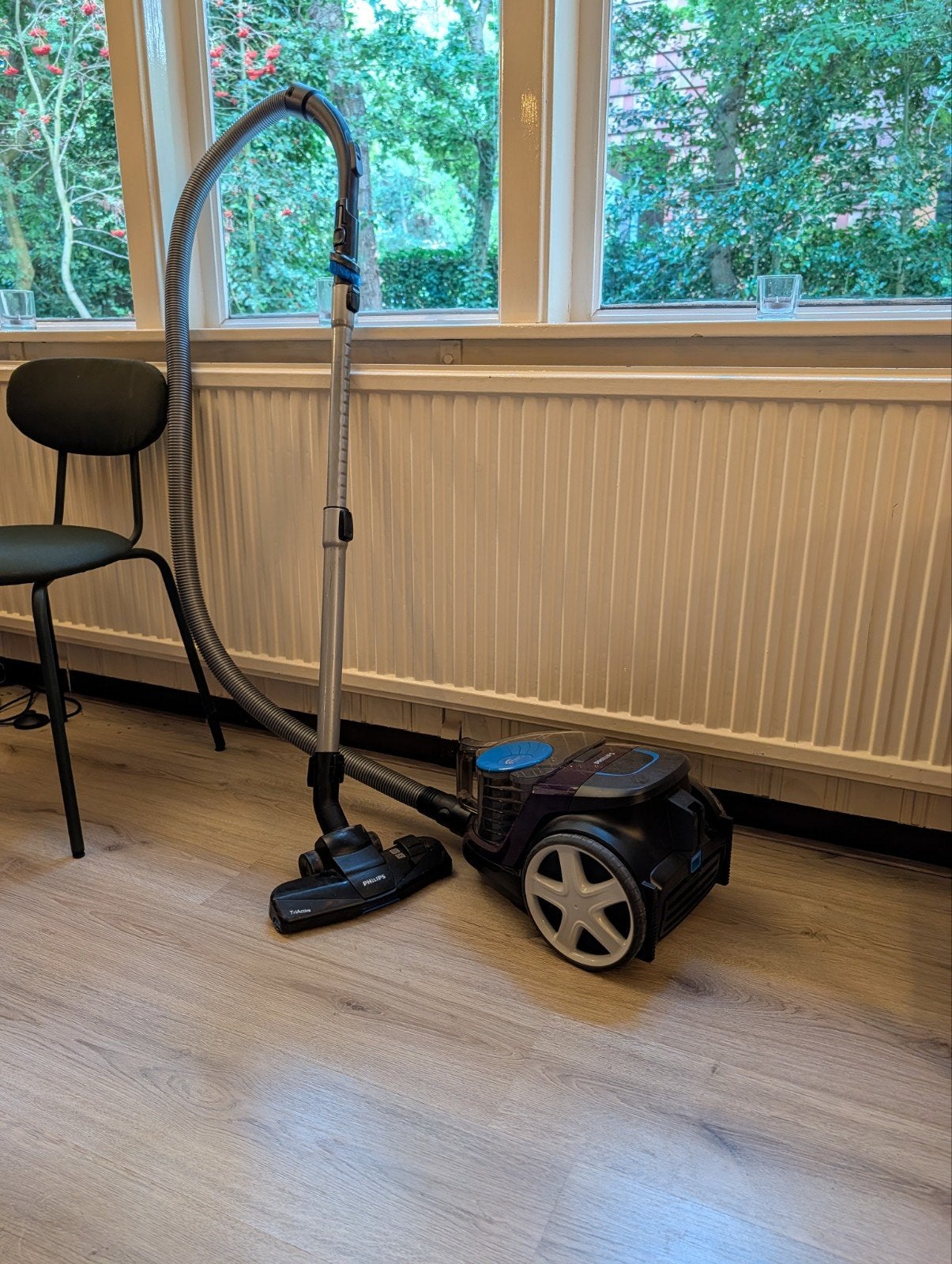 Philips PowerPro Compact Stofzuiger FC9333/09, Ophalen, Gebruikt, Philips, Geschikt voor harde vloeren