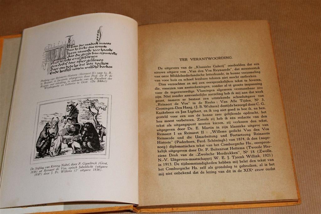 Van den Vos Reynaerde [1943] — Klassiek Middeleeuws Epos, Ophalen of Verzenden, Gelezen