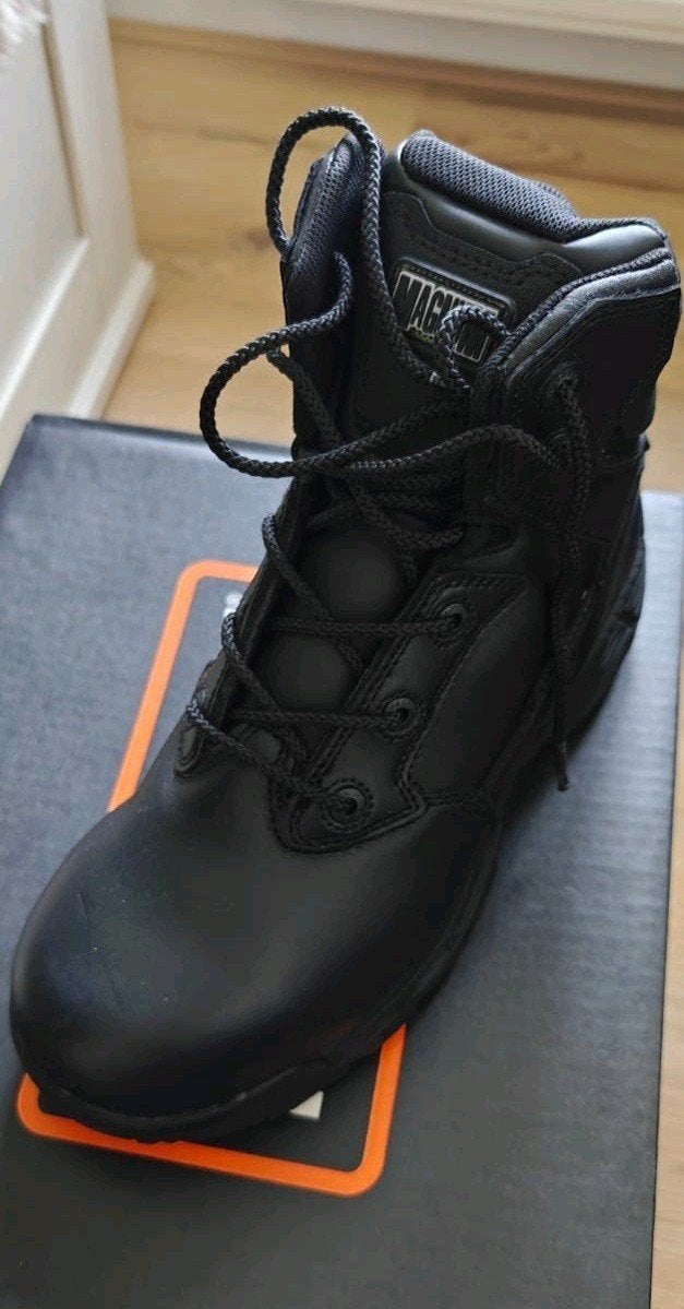 Magnum Stealth Force 6.0 Leather Werklaarzen Maat 39, Kleding | Heren, Schoenen, Ophalen, Zwart, Nieuw, Magnum