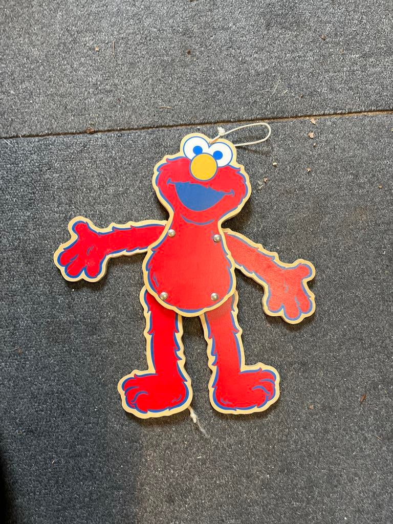 Elmo trekpop van Sesamstraat, Ophalen of Verzenden, Gebruikt, Jongen of Meisje
