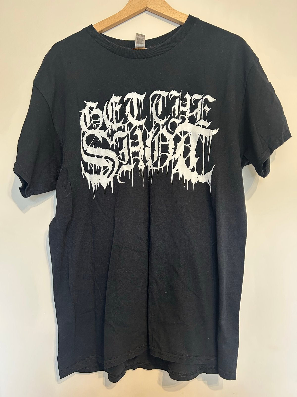 Get The Shot T-shirt - Hardcore/Metal Band - Maat L, Ophalen of Verzenden, Zo goed als nieuw, Maat 52/54 (L), Zwart