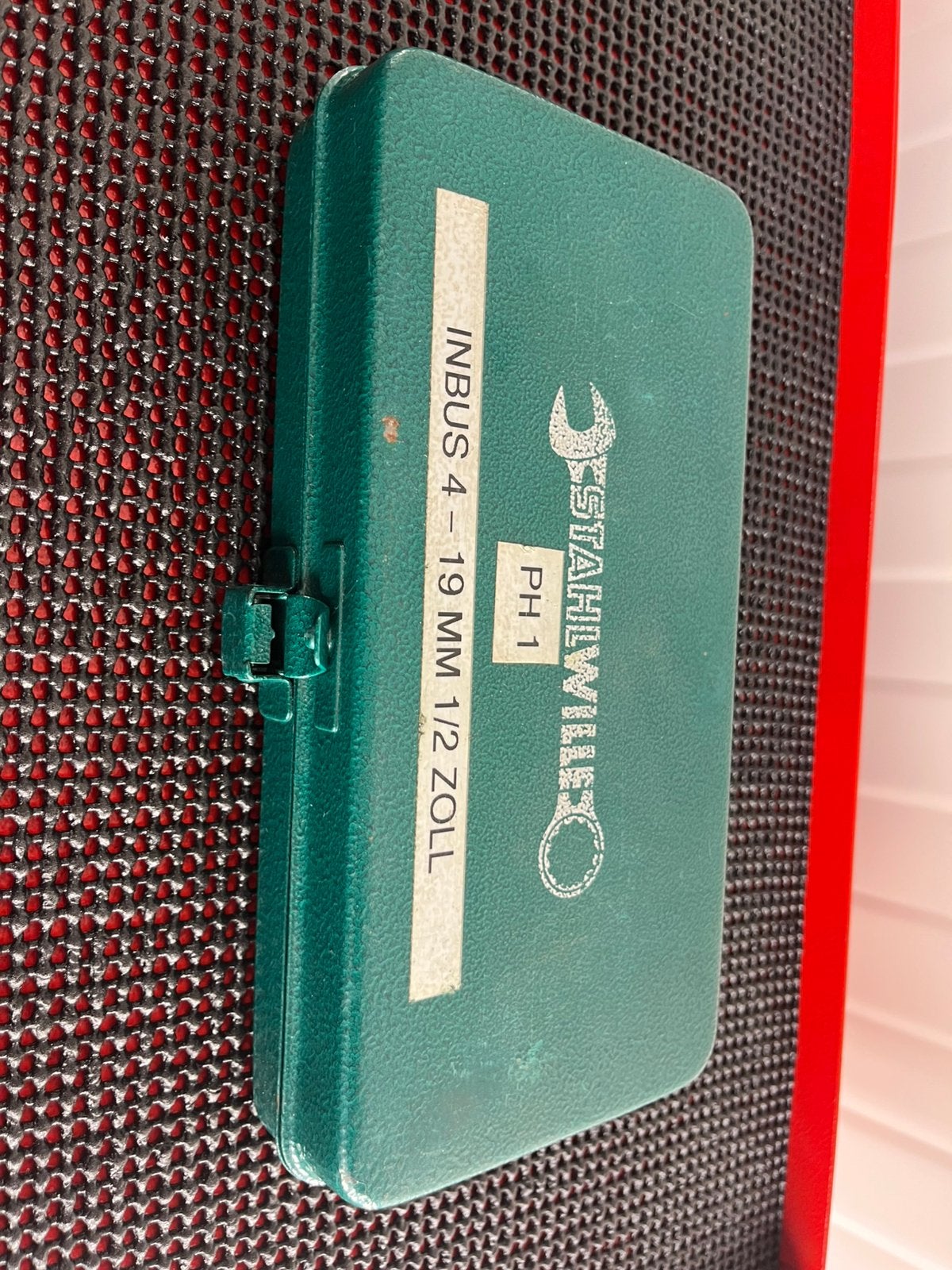 Stahlwille 10-delige inbus doppenset 4–19 mm – 1/2 inch, Ophalen of Verzenden, Zo goed als nieuw