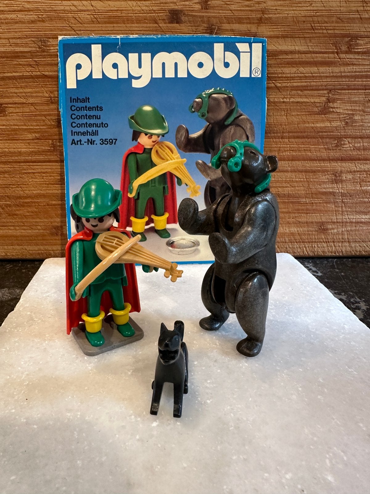 Playmobil 3597 – Berenleider – 1979 – Compleet met Cover, Complete set, Ophalen of Verzenden, Zo goed als nieuw, Figuren