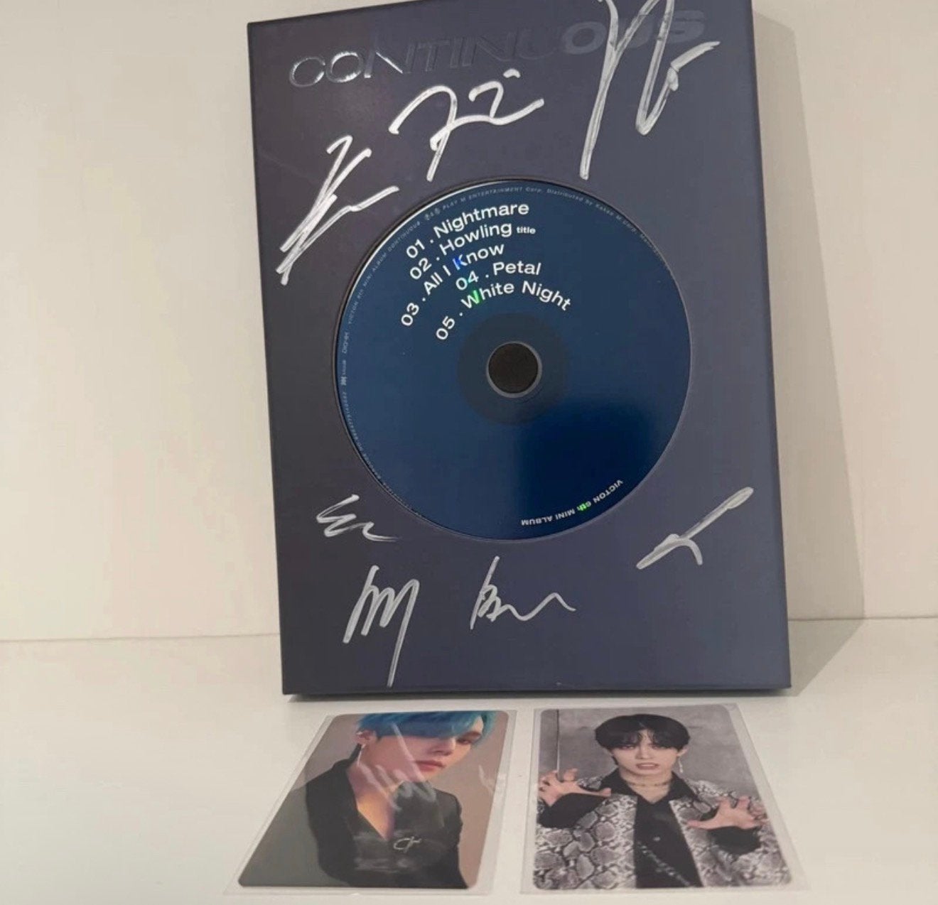 Victon signed kpop album, Ophalen of Verzenden, Zo goed als nieuw, Aziatisch