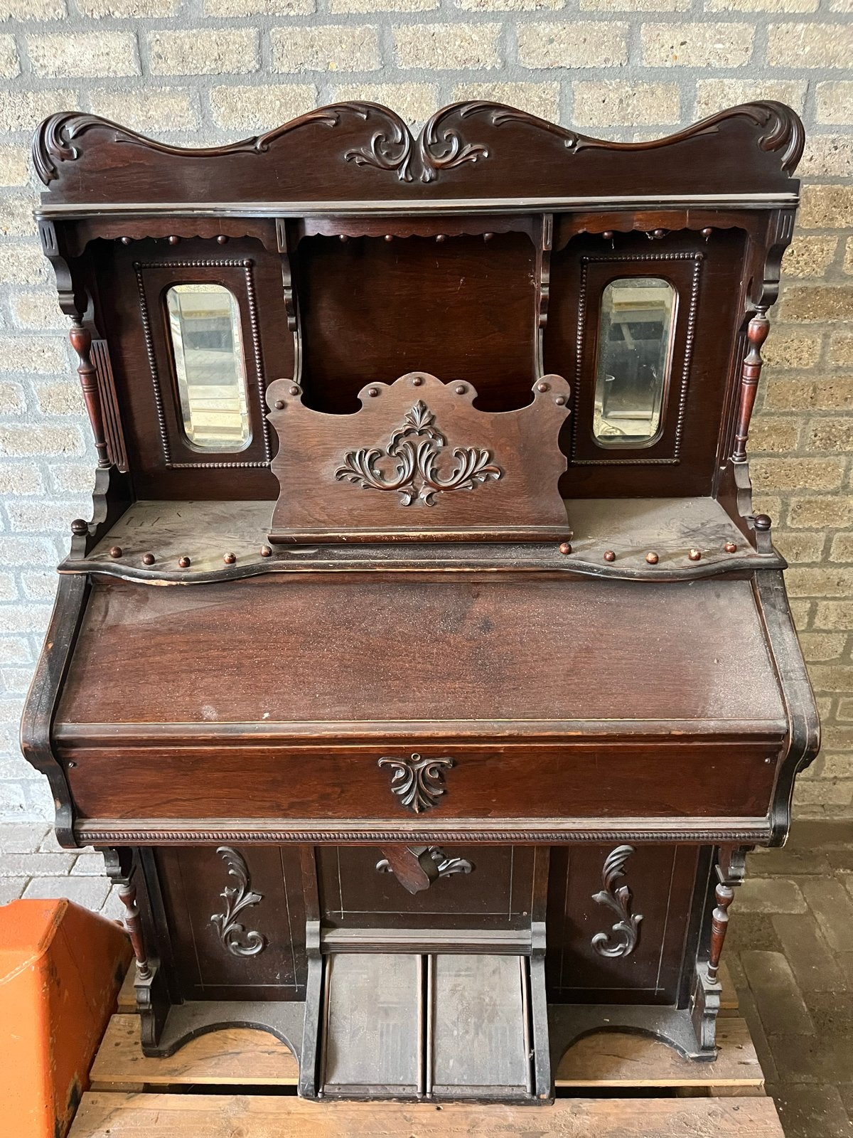 Antiek John Malcolm Orgel - Prachtig Decoratief Stuk, Ophalen, Gebruikt, Orgel
