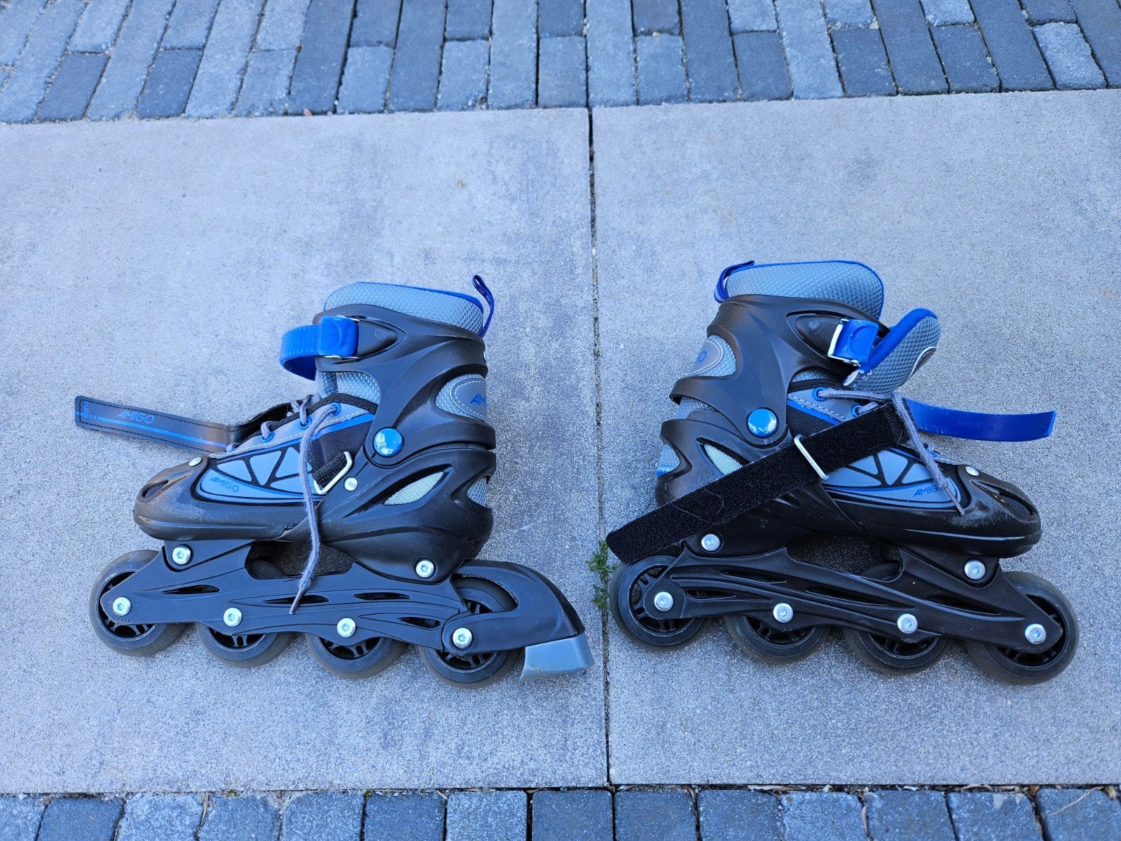 Amigo inline skates - verstelbaar maat 34-37, Sport en Fitness, Schaatsen, Ophalen, Zo goed als nieuw, Overige typen, Overige merken