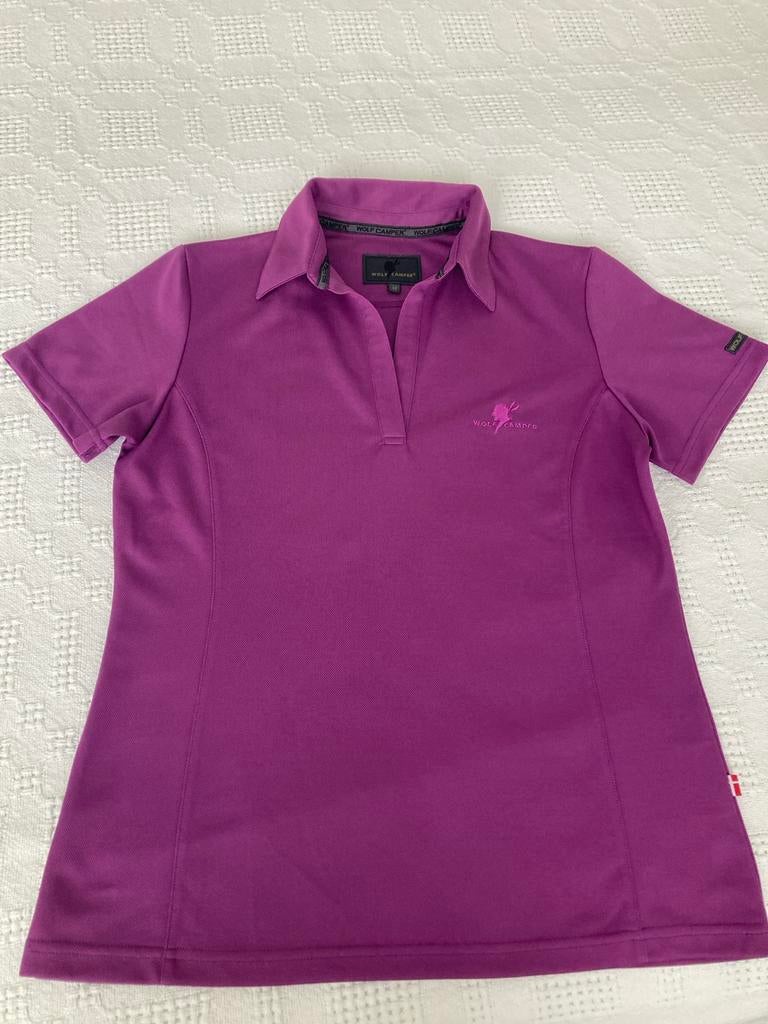 Wolf Camper Polo Shirt Maat M - Paars, Maat 38/40 (M), Paars, Ophalen of Verzenden, Zo goed als nieuw