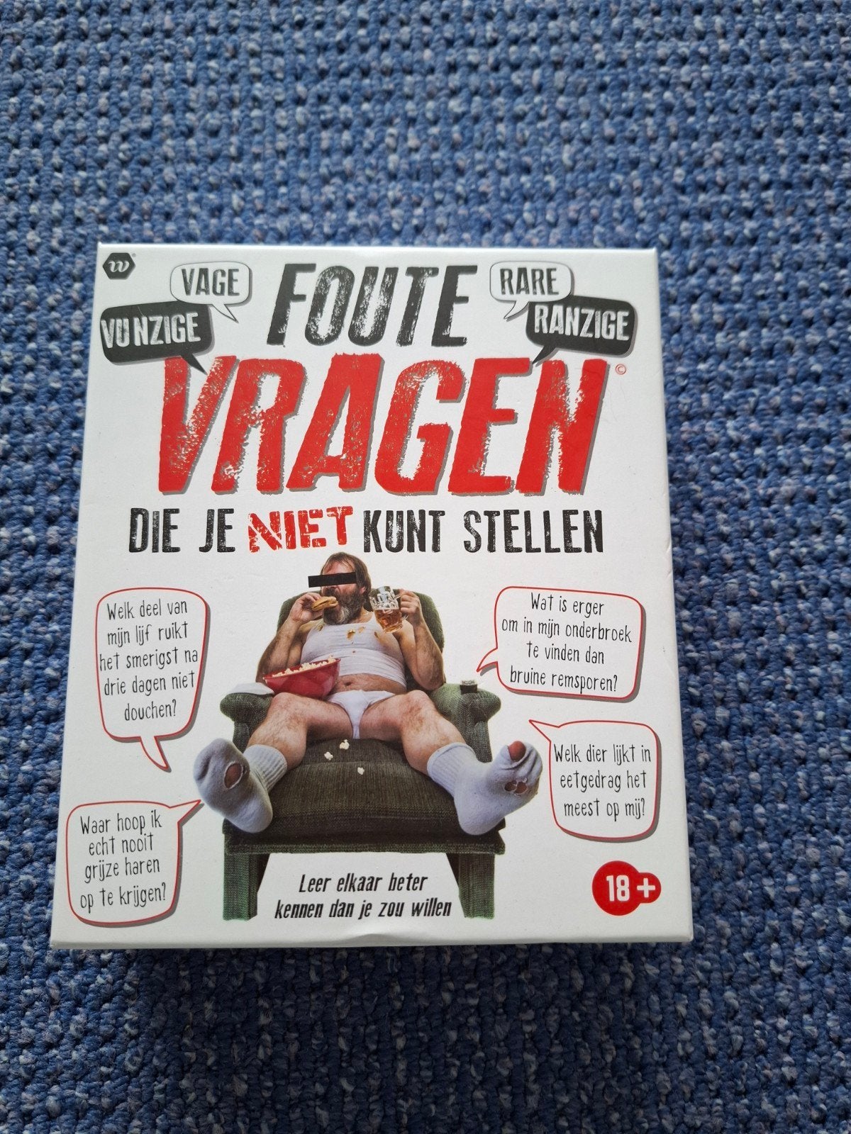 foute vragen spel, Ophalen of Verzenden, Zo goed als nieuw