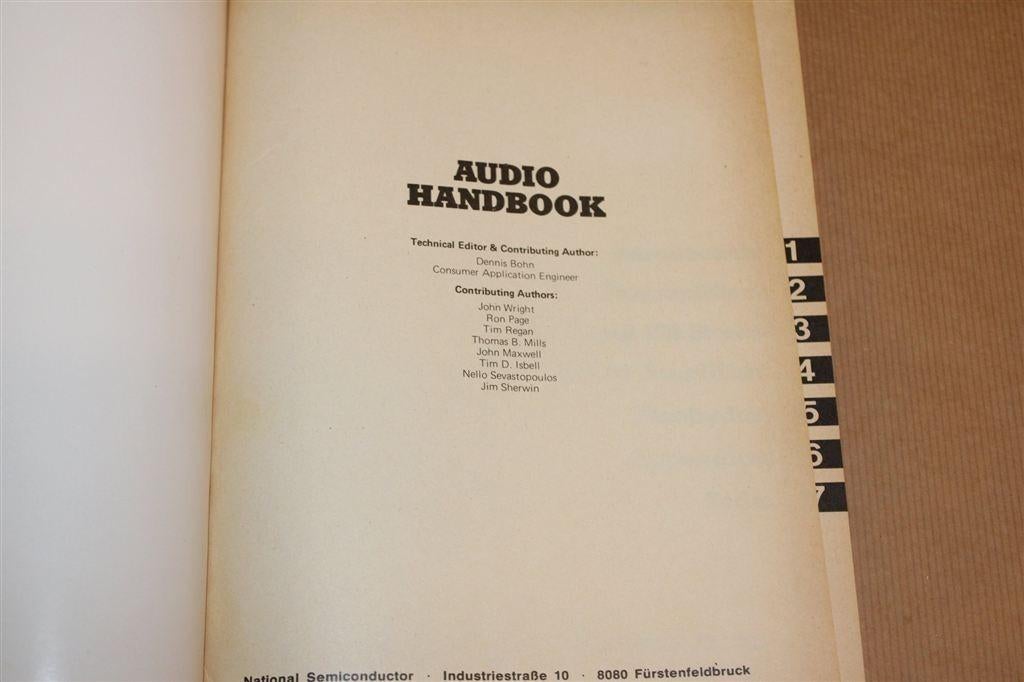 Analoog Audio Circuit Ontwerp — Handboek National Semi \'76, Verzenden, Gelezen, Bouwkunde