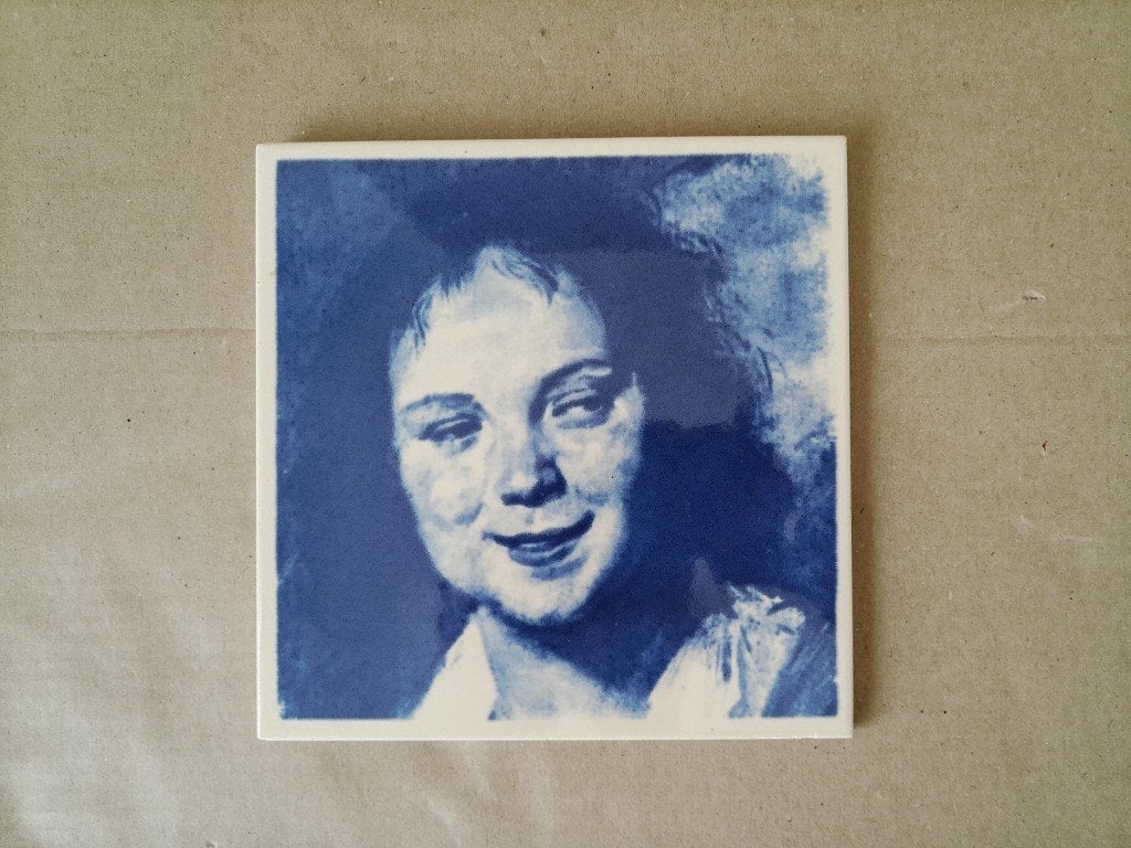 Curiosa vintage Mosa tegel Frans Hals 19 euro per stuk 15x15, Ophalen of Verzenden