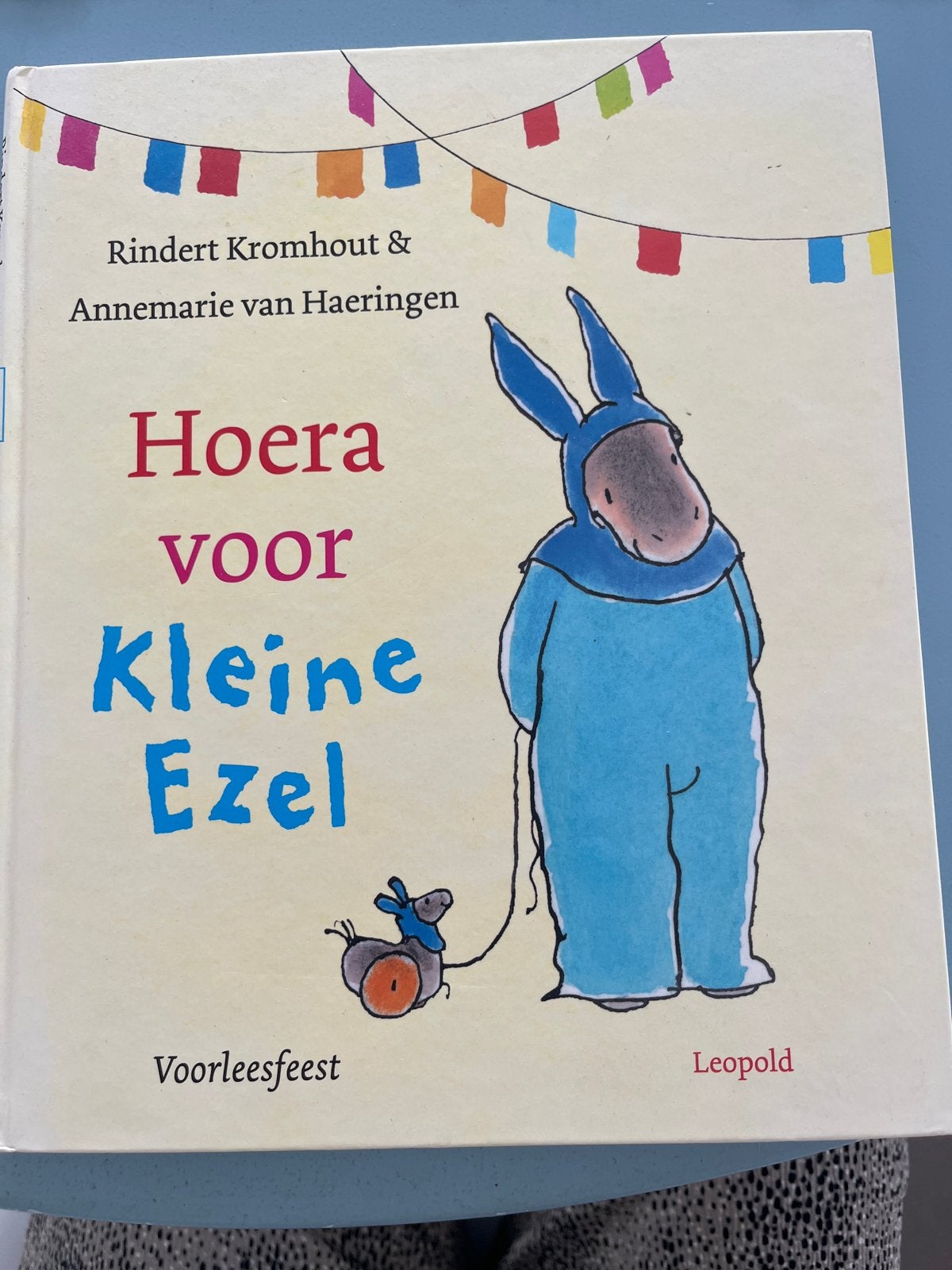 Hoera voor Kleine Ezel - Voorleesboek, Boeken, Kinderboeken | Kleuters, Zo goed als nieuw, Fictie algemeen, 4 jaar, Jongen of Meisje