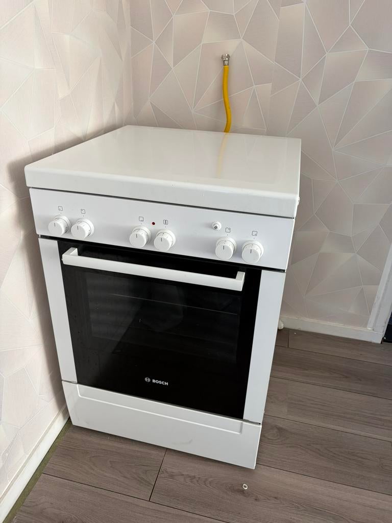 Oven met gasfornuis, Zo goed als nieuw, Gas, Vrijstaand, 4 kookzones
