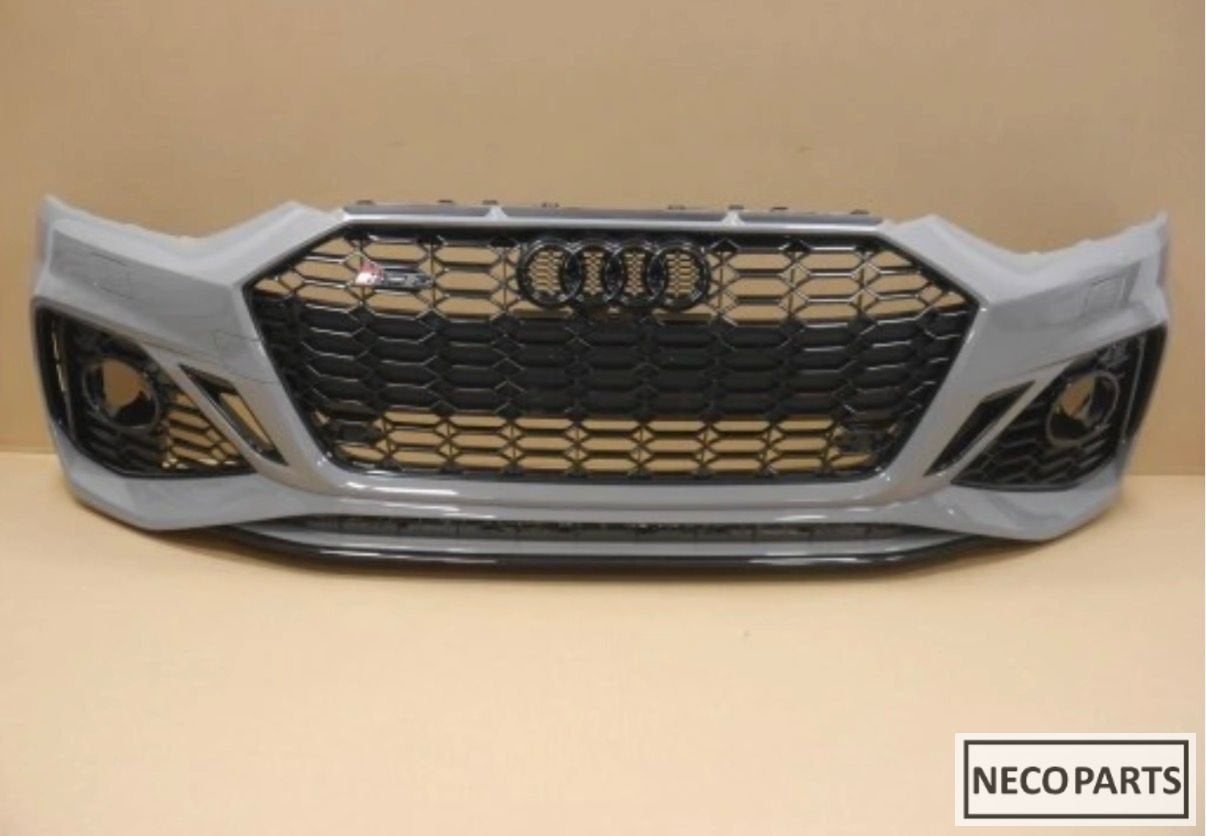 AUDI RS5 8W FACELIFT VOORBUMPER 6xPDC LY7C ORIGINEEL, Auto-onderdelen, Gebruikt, -, Achter, -