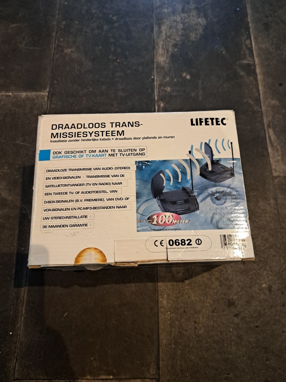 Lifetec Draadloos Transmissiesysteem - Audio/Video, Ophalen of Verzenden, Nieuw, Minder dan 2 meter, Overige kabels