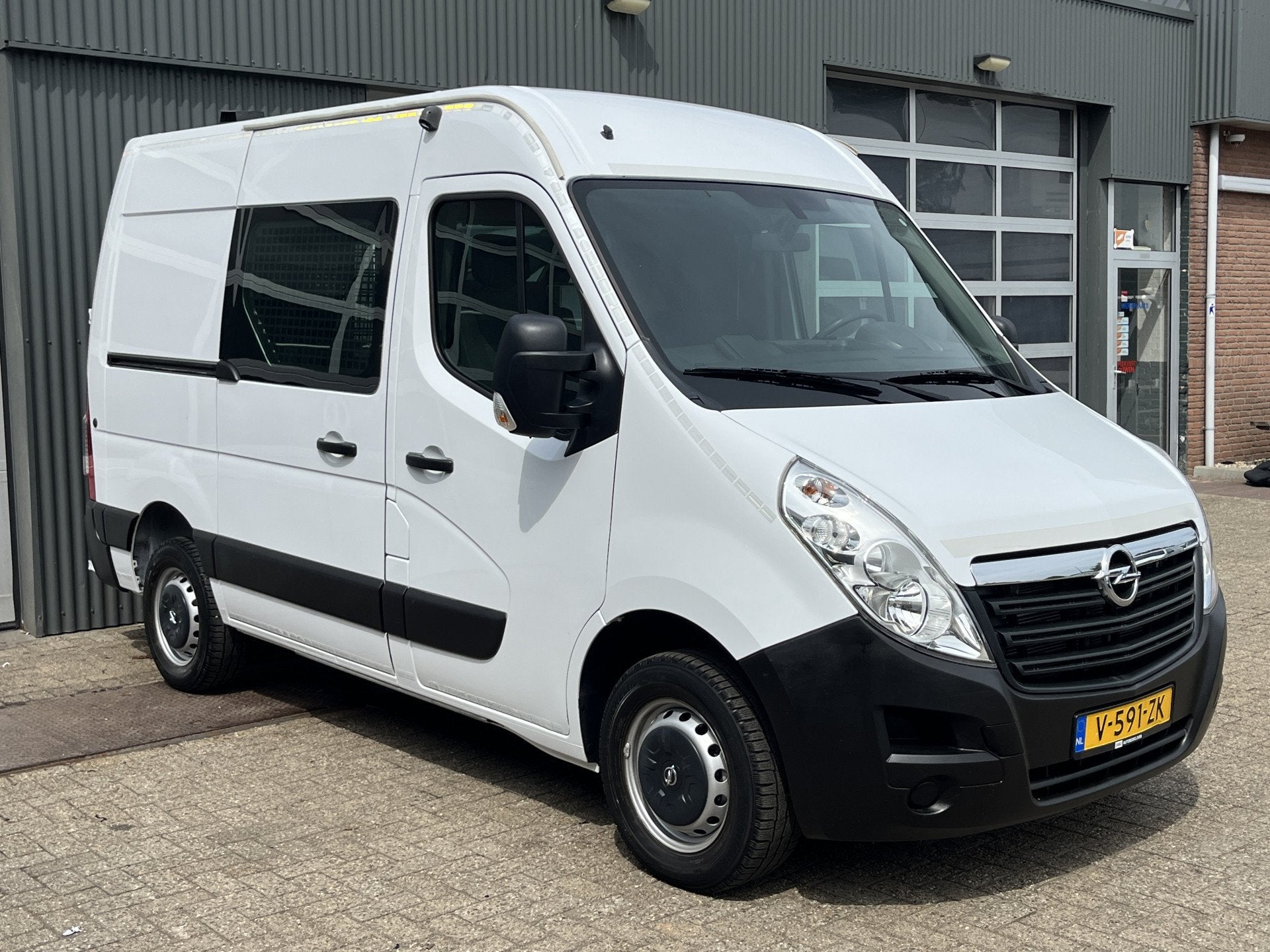 Opel Movano 2.3 CDTI BiTurbo L1H2 Airco Cruise controle Kast, Stof, Gebruikt, 4 cilinders, Bedrijf