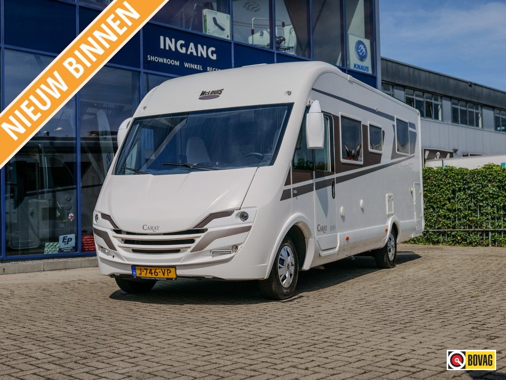 McLouis Carat 878 HEF+QUEENSBED INTEGRAAL!, Caravans en Kamperen, Campers, Integraal, Luifel, Standaard zit, Ringverwarming