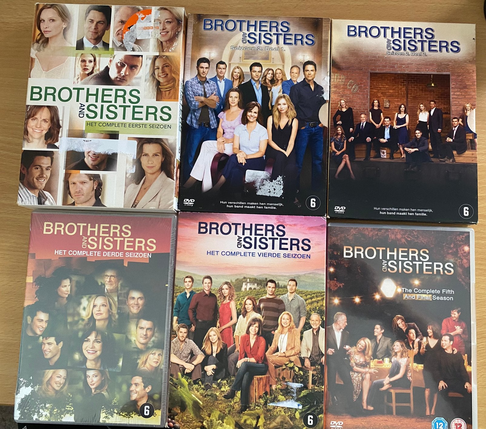 Brothers And Sisters (Complete serie), Cd's en Dvd's, Dvd's | Tv en Series, Engels, Seizoen 2, Nederlands, Drama