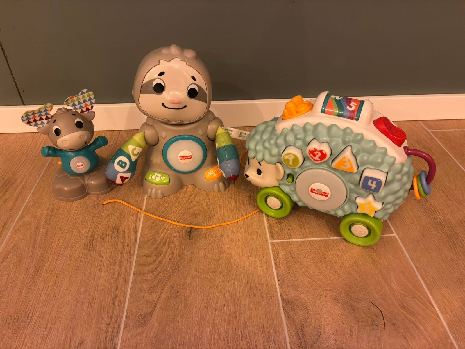 Set van 3 Fisher price Linkimals, Ophalen of Verzenden, Zo goed als nieuw, Speelset, Met licht