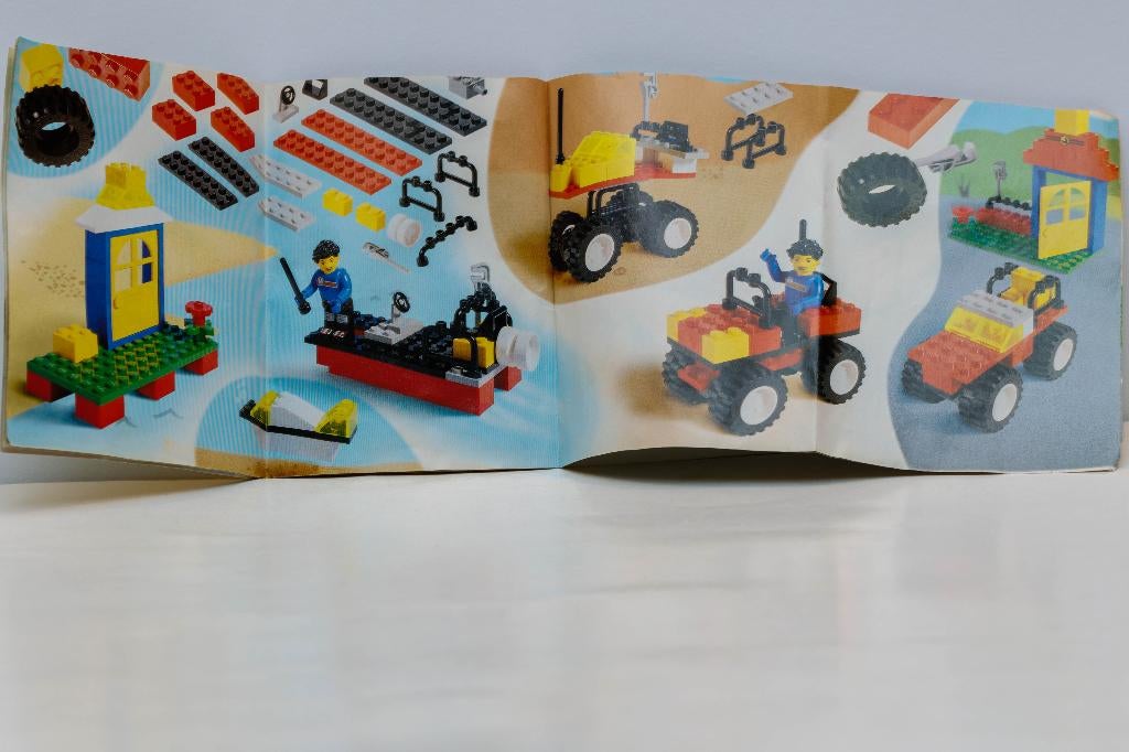 LEGO 4173 Creator Basic Set:Max's Pitstop, Ophalen of Verzenden, Gebruikt, Complete set, Lego