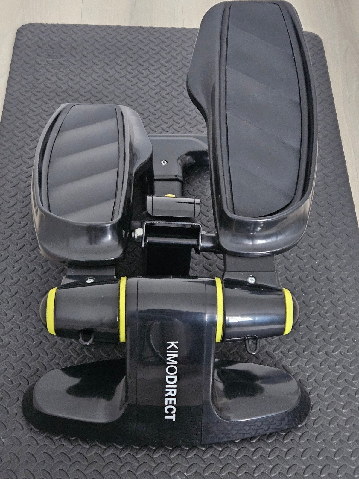 Komodirect Stepper op batterijen met gratis matje, Ophalen, Gebruikt, Stepapparaat, Metaal