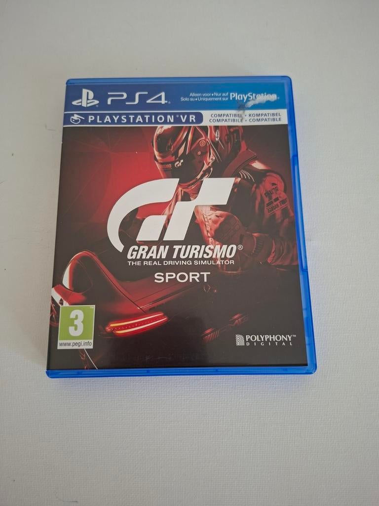 Gran Turismo Sport PS4 - Realistische race-ervaring, Spelcomputers en Games, Games | Sony PlayStation 4, Online, Gebruikt, 1 speler