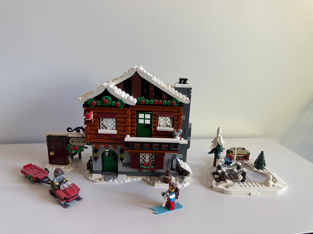 Lego 10325 Alpine Lodge, Ophalen, Lego, Zo goed als nieuw, Icons