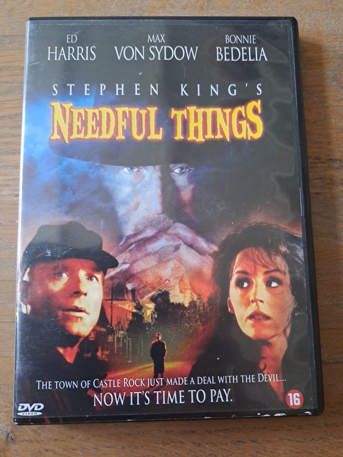 dvd, Stephen King's Needful Things - Ed Harris, Psychologische thriller, Engels, Vanaf 16 jaar, Nederlands