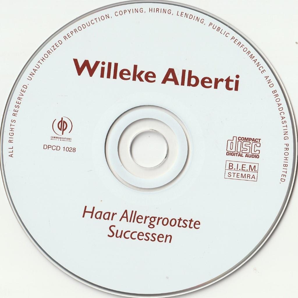 Willeke alberti haar allergrootste successen zonder hoes cd, Ophalen of Verzenden, Zo goed als nieuw, Levenslied of Smartlap
