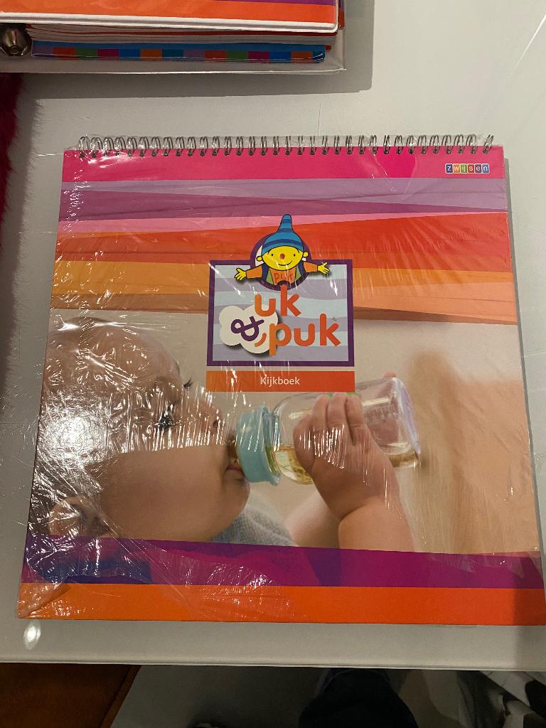 KijkBoek Uk & Puk, 6 tot 12 maanden, Nieuw, Ophalen of Verzenden, Uitklap-, Voel- of Ontdekboek