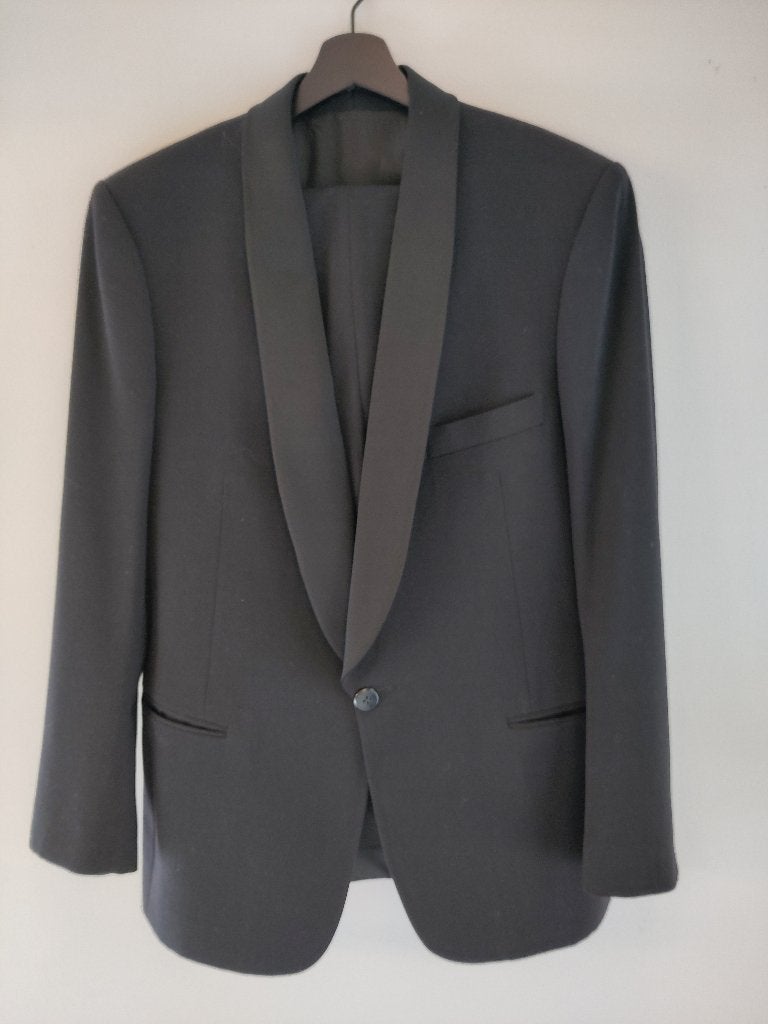 Eindexamen - feest - gala? SMOKING ! Zuiver wol - maat 50, Kleding | Heren, Kostuums en Colberts, Ophalen of Verzenden, Zo goed als nieuw
