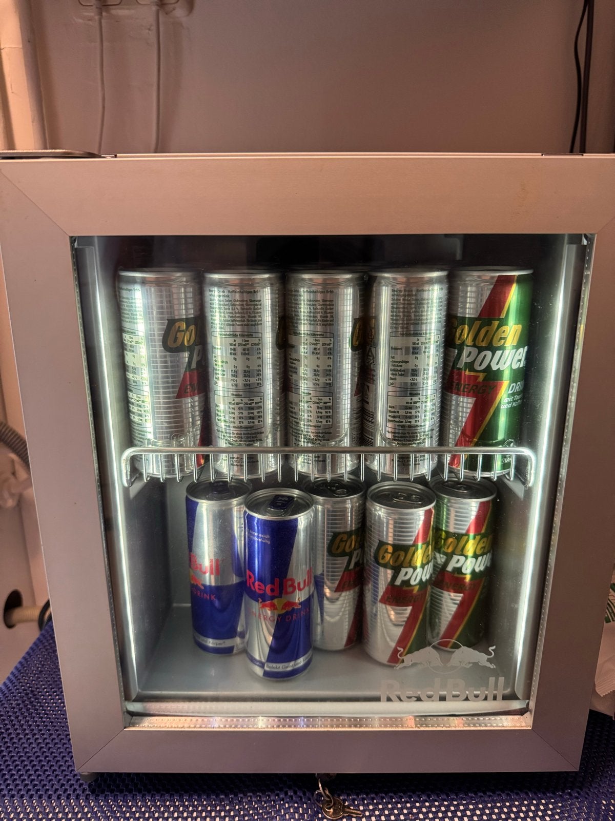 Red Bull mini koelkast - perfect voor dranken, Ophalen, Minder dan 75 liter, Zonder vriesvak, Gebruikt