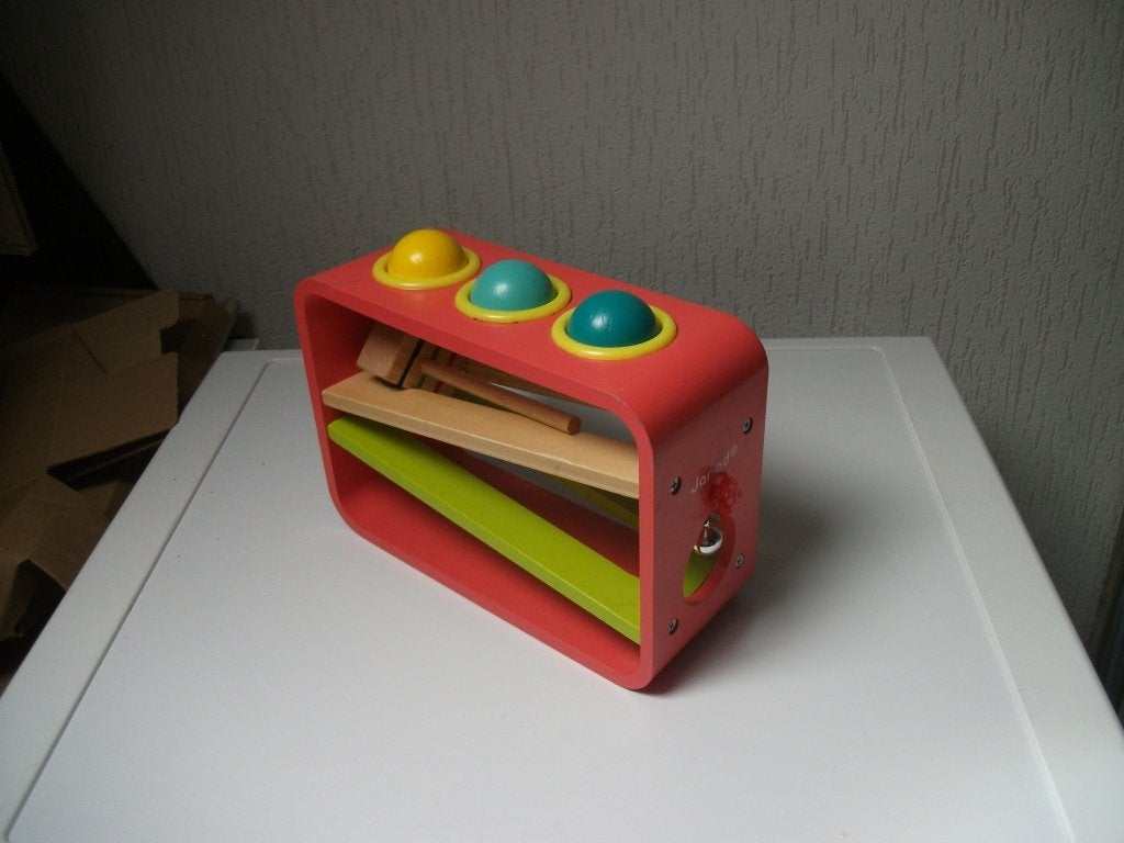 Hamer ballenbaan Janod, Ophalen of Verzenden, Gebruikt