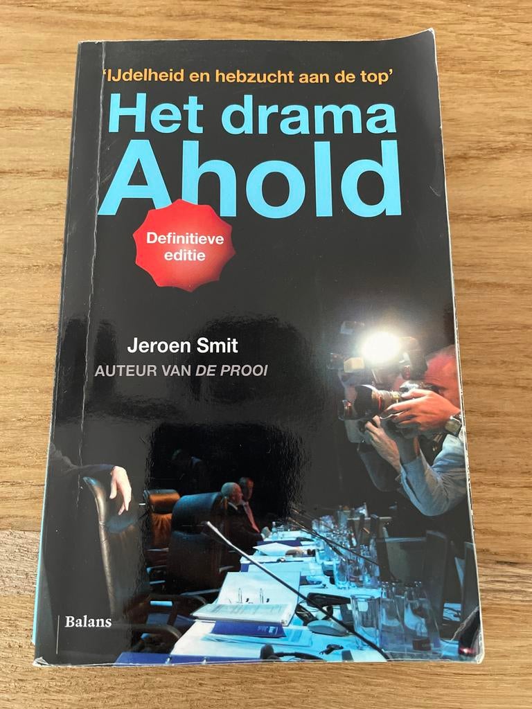 Het drama Ahold - Definitieve editie - Jeroen Smit, Ophalen of Verzenden, Zo goed als nieuw, Nederland