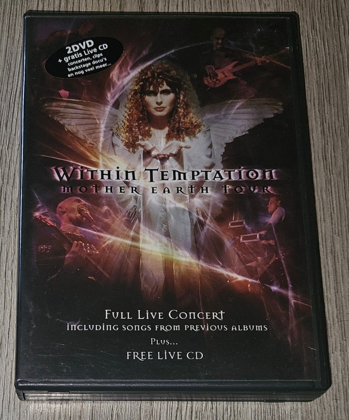 Within Temptation - Mother Earth Tour 2DVD + Live CD, Alle leeftijden, Nederlands, Ophalen of Verzenden, Concert