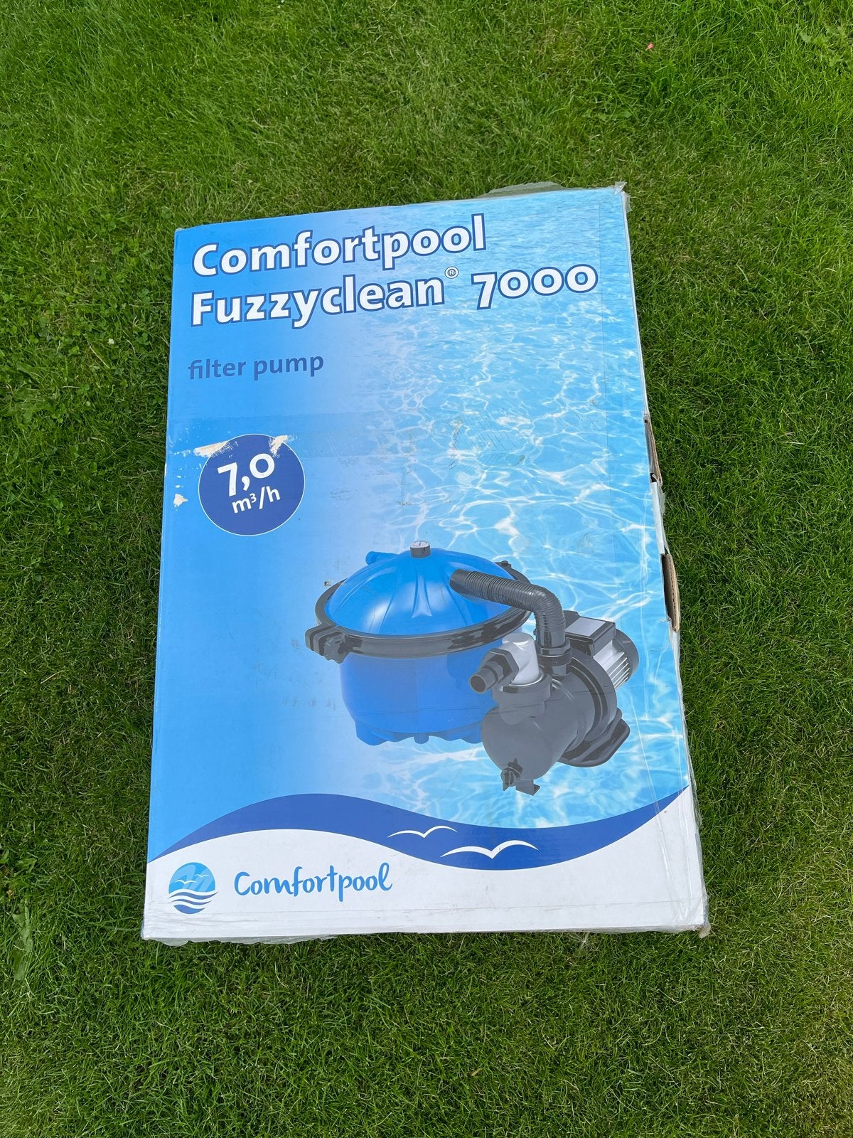 Comfortpool Fuzzyclean 7000 filterpomp, Tuin en Terras, Ophalen, Minder dan 80 cm, Rond, Opzetzwembad