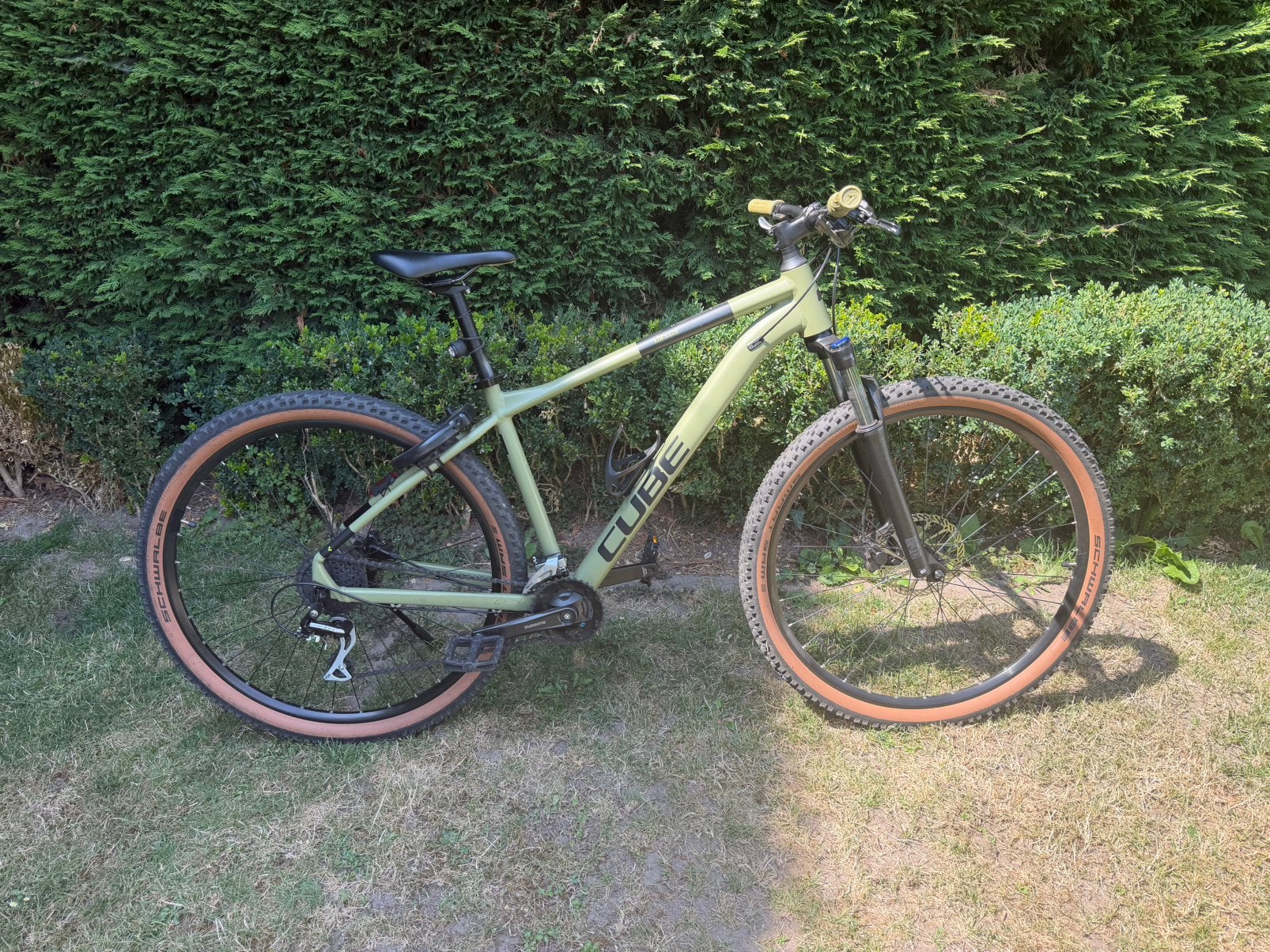 Cube aim race framemaat L, Fietsen en Brommers, Fietsen | Mountainbikes en ATB, Hardtail, 49 tot 53 cm, Zo goed als nieuw, Schijfrem