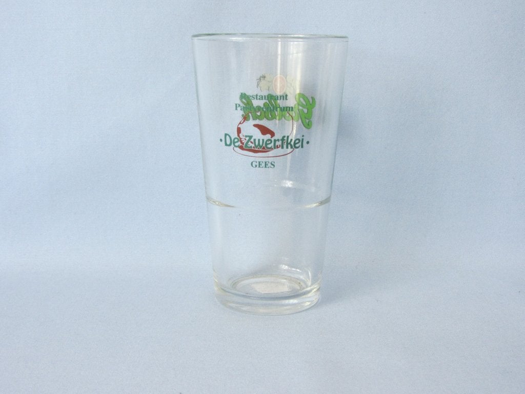 diverse schout stapelglazen met logo 9, Verzamelen, Ophalen of Verzenden, Zo goed als nieuw, Glas of Glazen, Overige merken