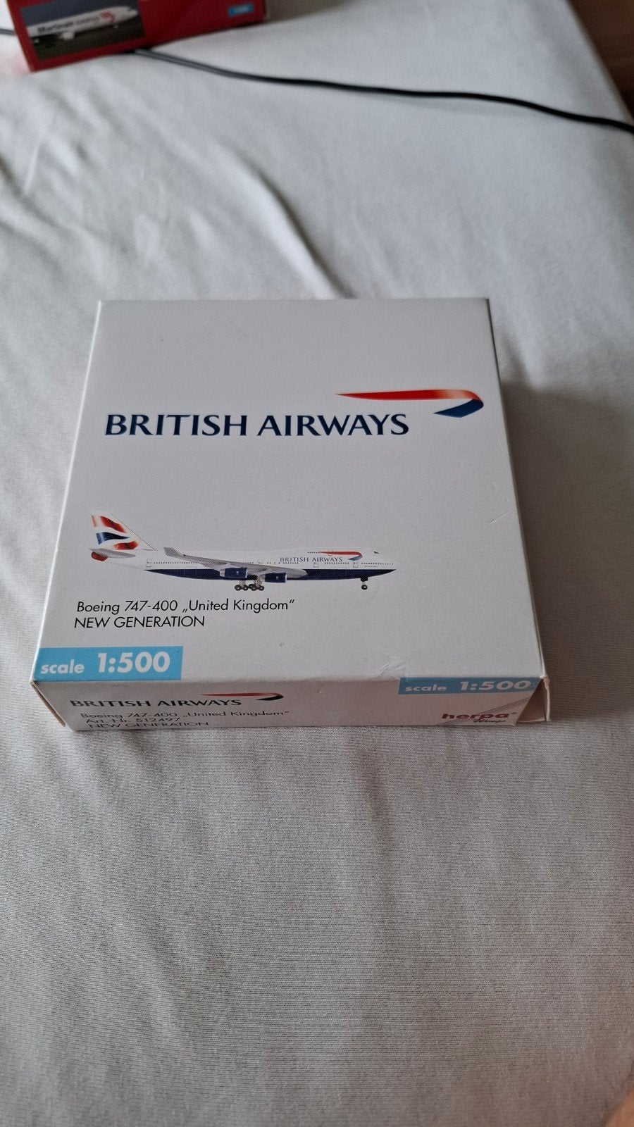Herpa 1:500 British Airways, Ophalen of Verzenden, Gebruikt, Schaalmodel
