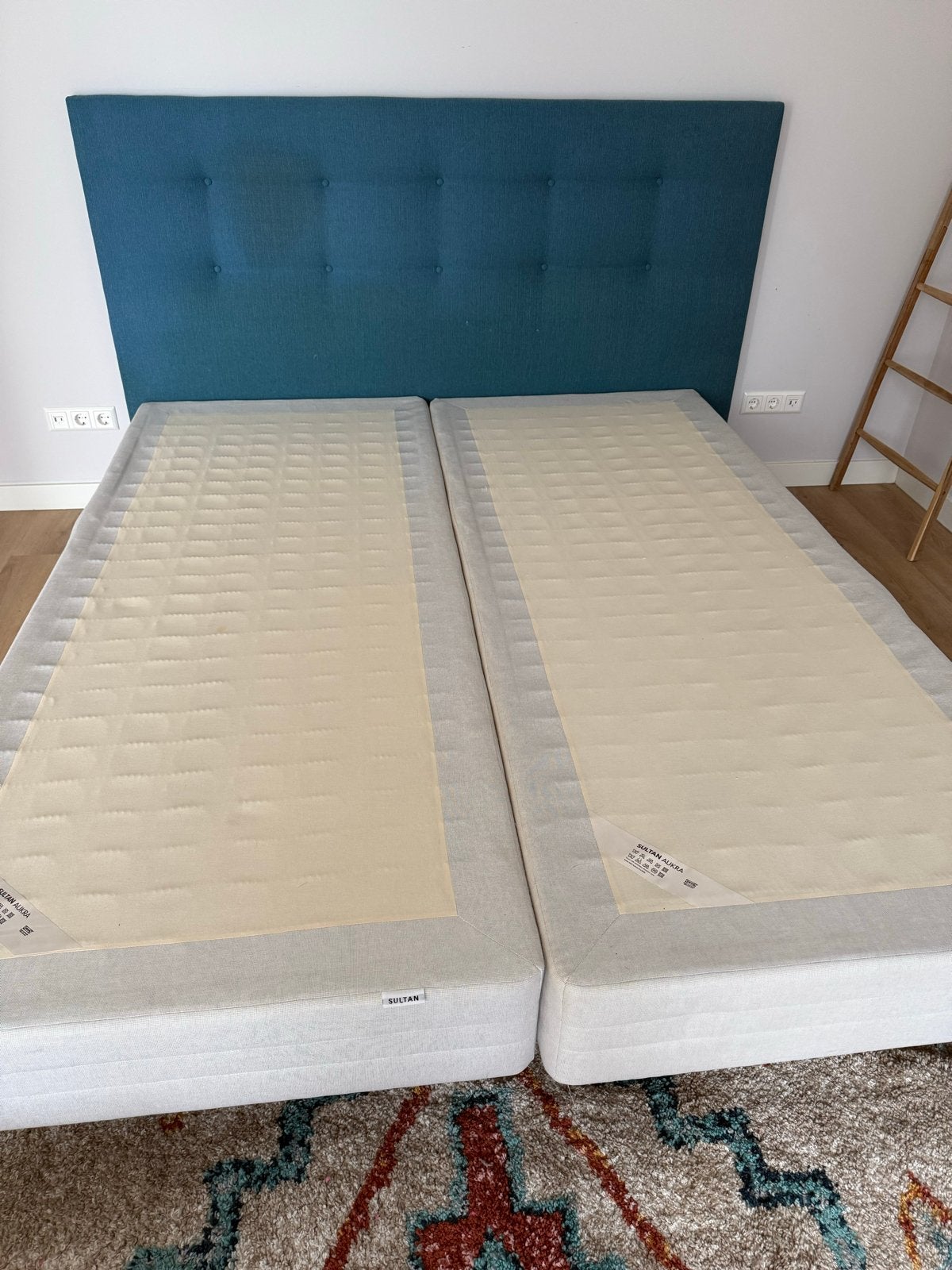 2x Boxspring bodem 90x 220, Ophalen, Gebruikt, Tweepersoons, 180 cm