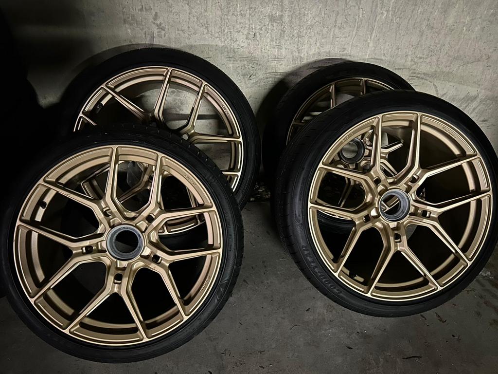Brixton Forged CM5-R 911 992 Turbo S Porsche 20/21 inch, Auto-onderdelen, Banden en Velgen, Ophalen, Banden en Velgen, Nieuw, 21 inch