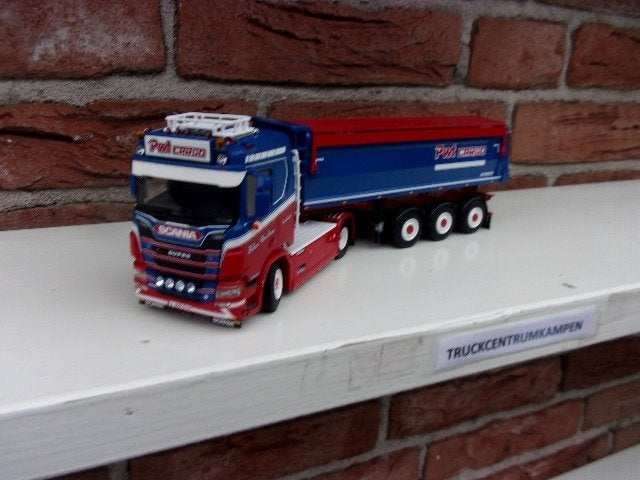 WSI  Scania  R  Normal   van  PWT  Cargo., Ophalen of Verzenden, Nieuw, Bus of Vrachtwagen, Wsi