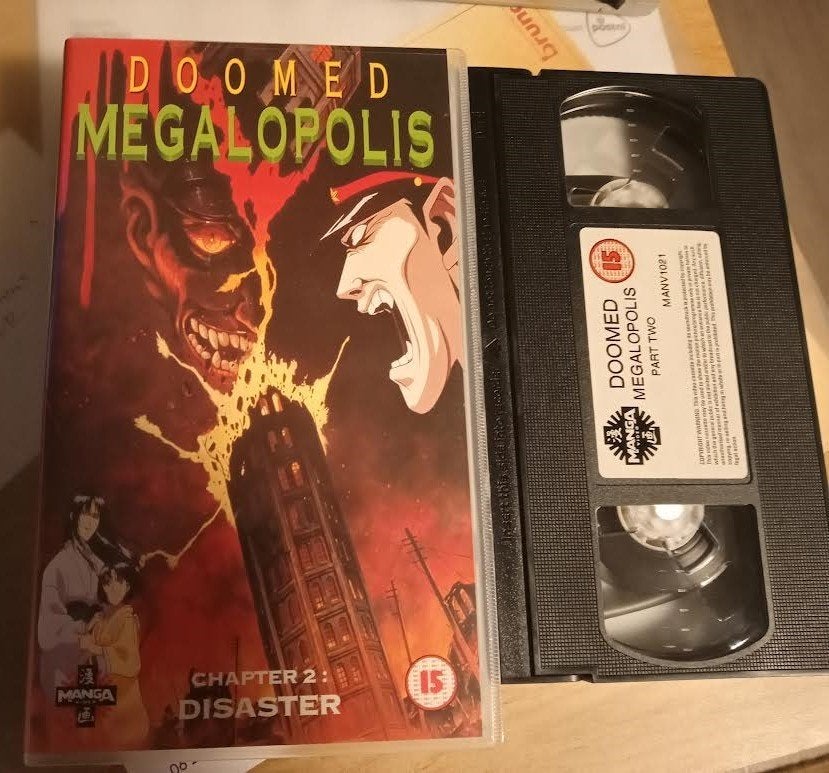 Doomed Megalopolis deel 2 (Import), Cd's en Dvd's, VHS | Film, Vanaf 12 jaar, Ophalen of Verzenden, Gebruikt, Science Fiction en Fantasy